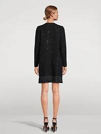 Embellished Tweed Cardigan