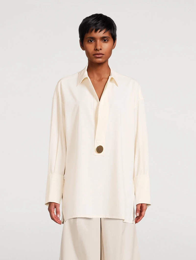 Noel Shirt With Detachable Pin