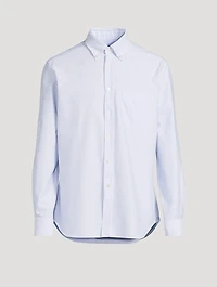 Cotton Oxford Shirt Striped Print