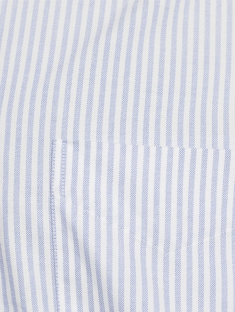 Cotton Oxford Shirt Striped Print