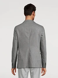 Wool And Cashmere Slim-Fit Jacket