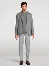 Wool And Cashmere Slim-Fit Jacket