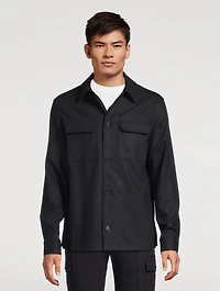 Wool And Cashmere Overshirt