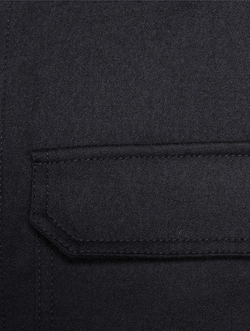 Wool And Cashmere Overshirt