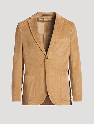 Corduroy Slim-Fit Jacket