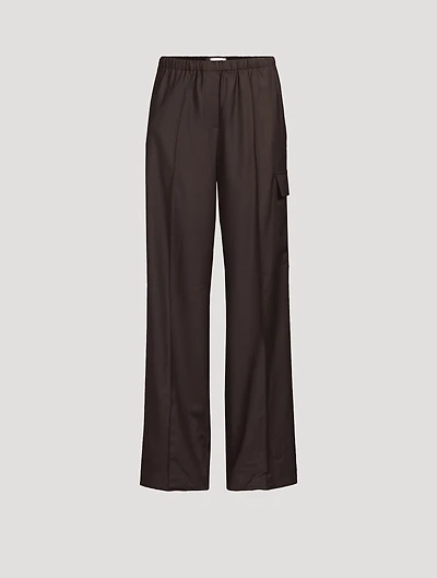 Wool Cargo Trousers