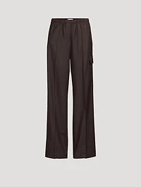 Wool Cargo Trousers