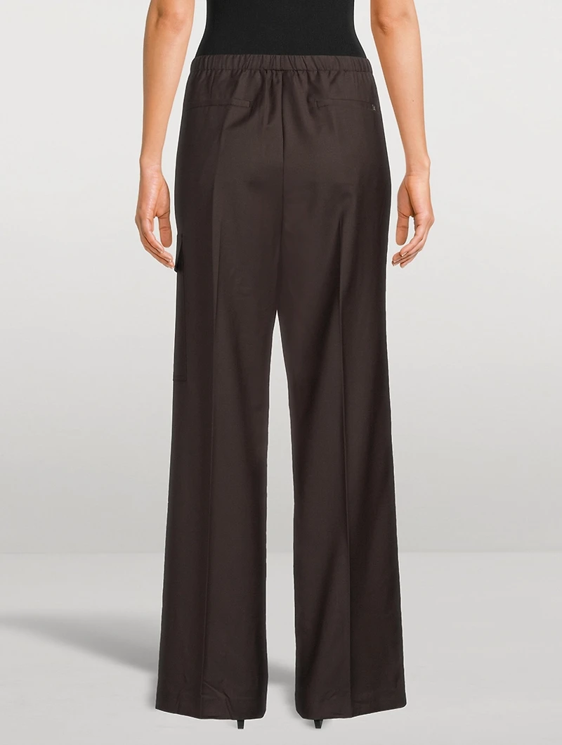 Wool Cargo Trousers