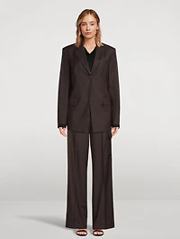 Wool Cargo Trousers