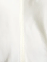 Ruched-Armhole Blouse