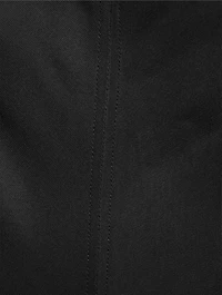 Ruched-Armhole Maxi Dress