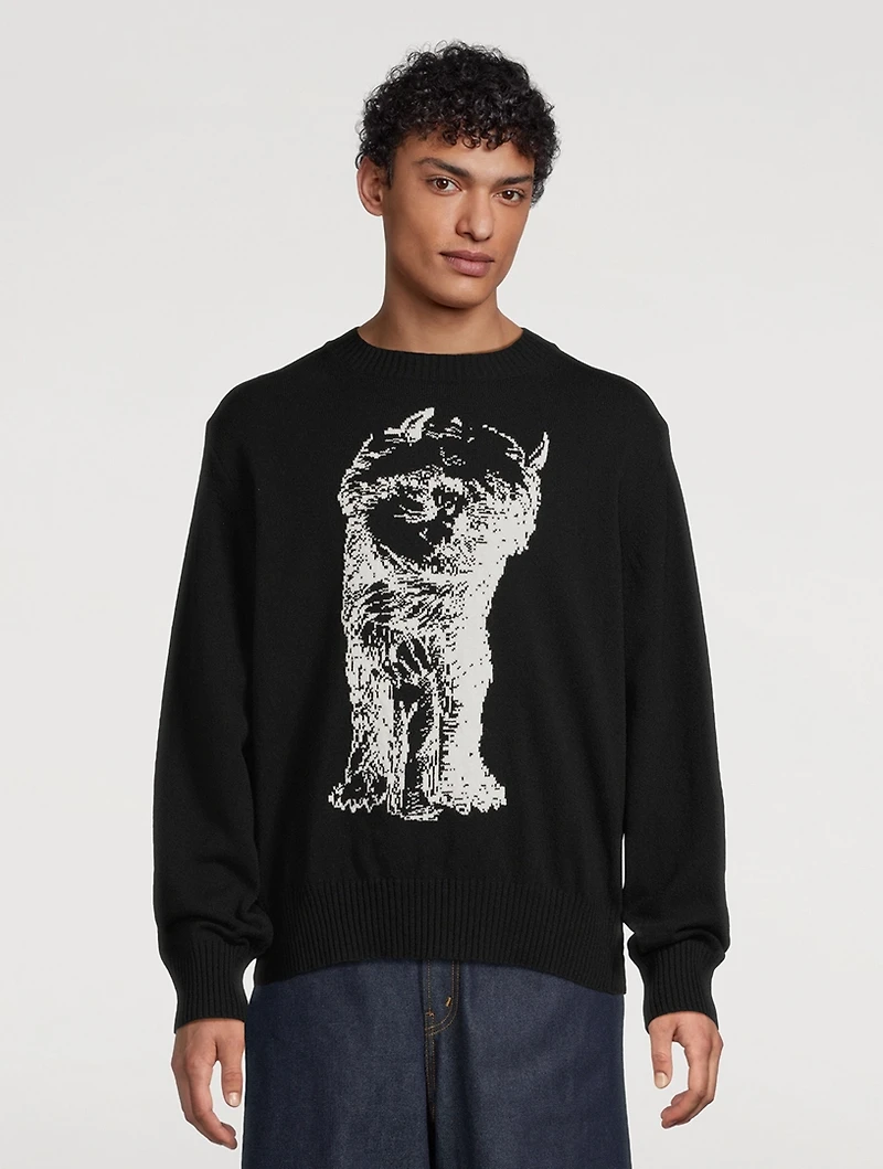Where The Wild Things Are Wool Sweater