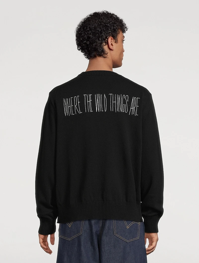 Where The Wild Things Are Wool Sweater