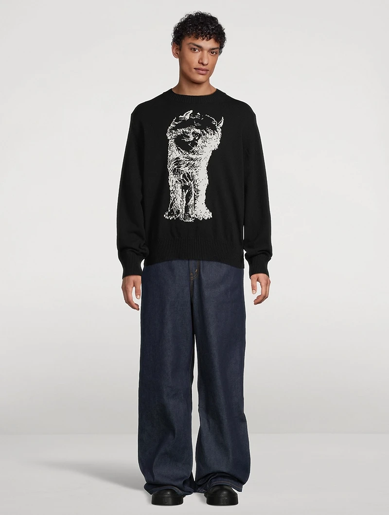 Where The Wild Things Are Wool Sweater