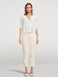 Caden Straight-Leg Trousers