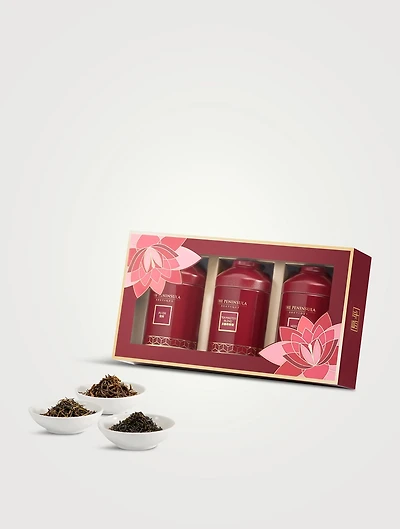 Wuyi High Mountain and Keemun Tea Blend, Pu Er and Keemun Black Tea Gift Set