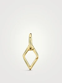 14K Gold Evil Eye Charm Link Enhancer