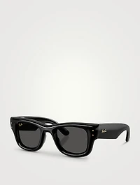 A$AP ROCKY 0RB4940 Wayfarer Puffer Square Sunglasses