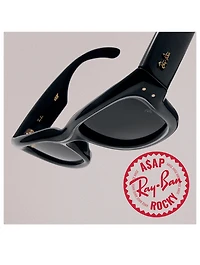 A$AP ROCKY 0RB4940 Wayfarer Puffer Square Sunglasses
