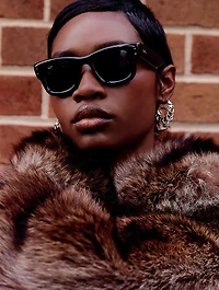 A$AP ROCKY 0RB4940 Wayfarer Puffer Square Sunglasses