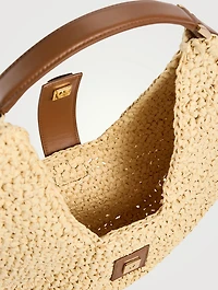 Lou Raffia Tote Bag