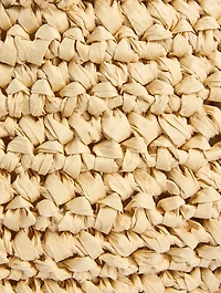 Lou Raffia Tote Bag