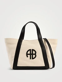 Small Cara Canvas Tote Bag