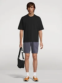 Wanderer Linen And Cotton Slim Shorts