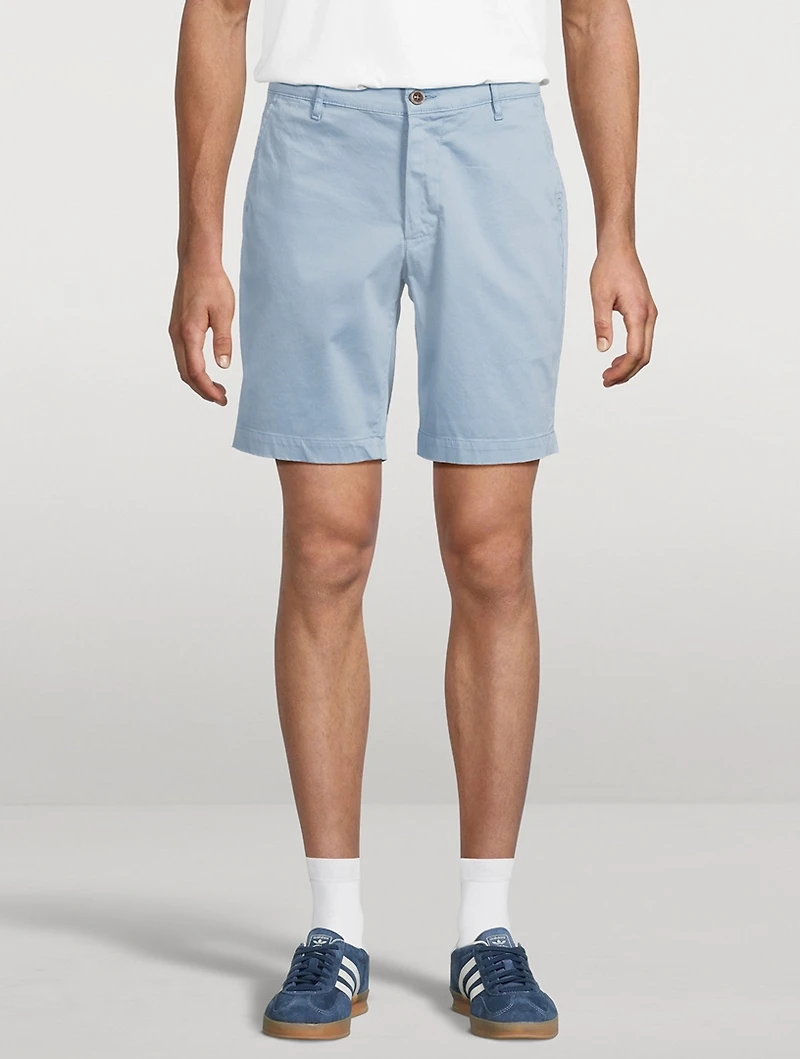Wanderer Stretch Cotton Shorts