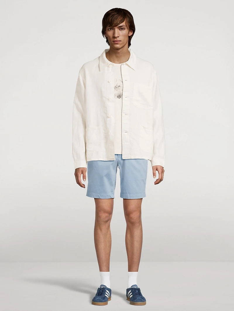 Wanderer Stretch Cotton Shorts