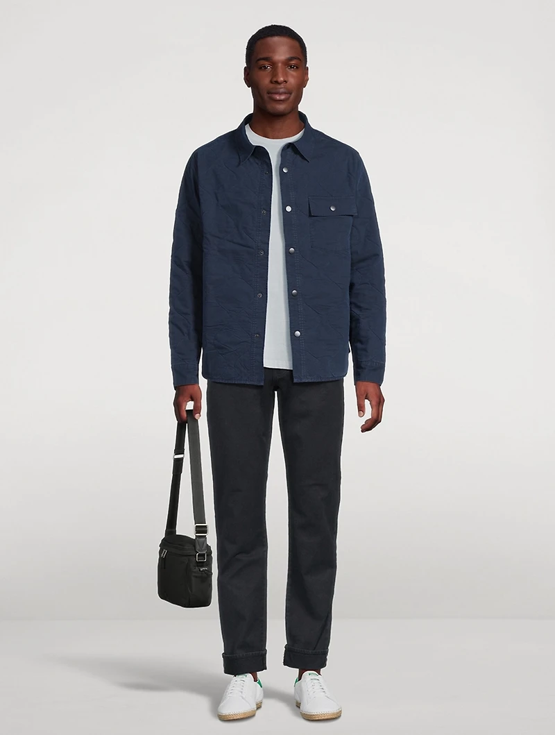 Roy Quilted Denim Jacket