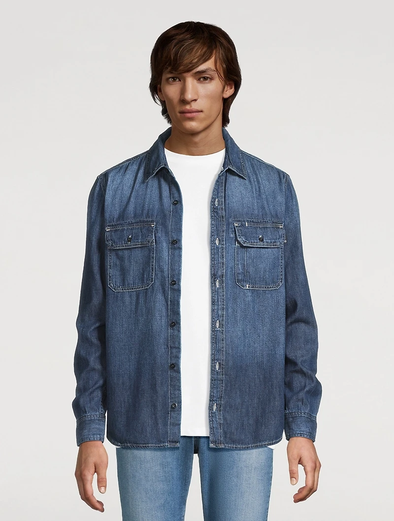 Aiden Denim Utility Shirt