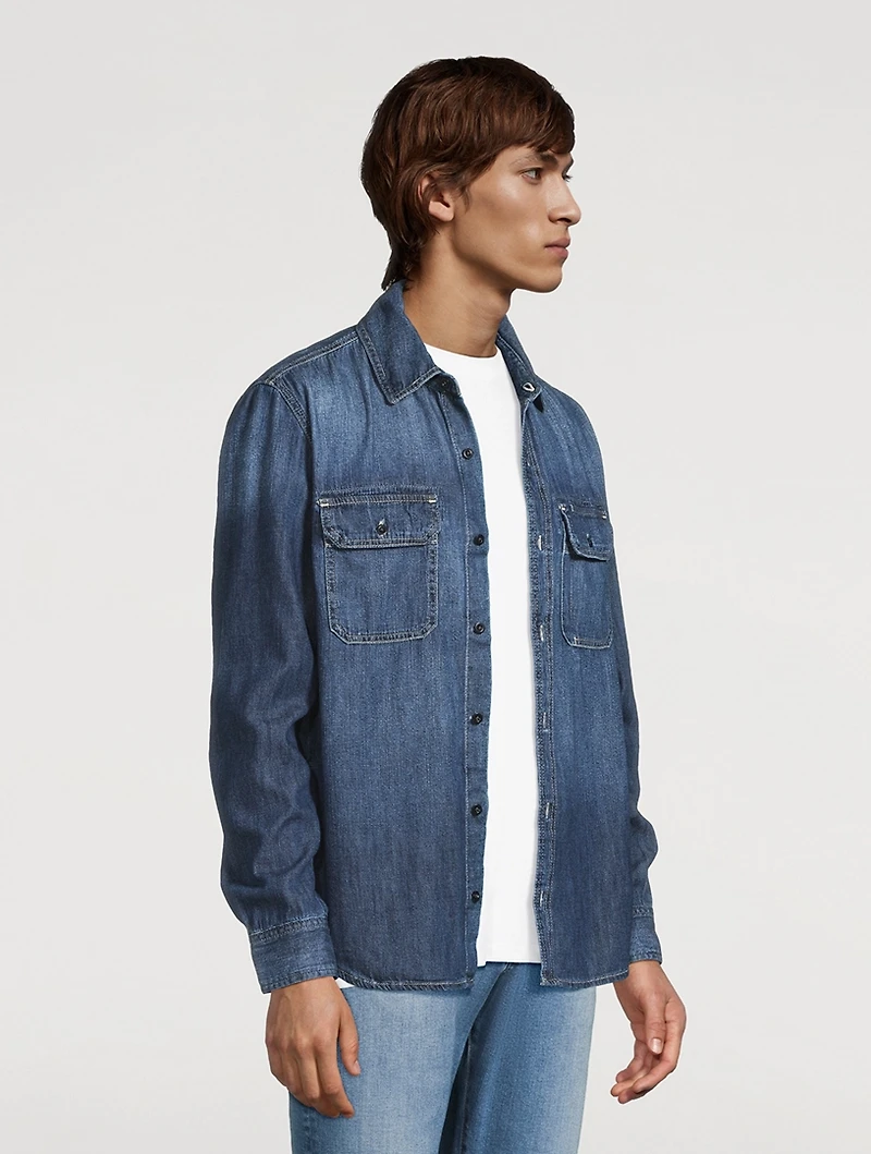Aiden Denim Utility Shirt