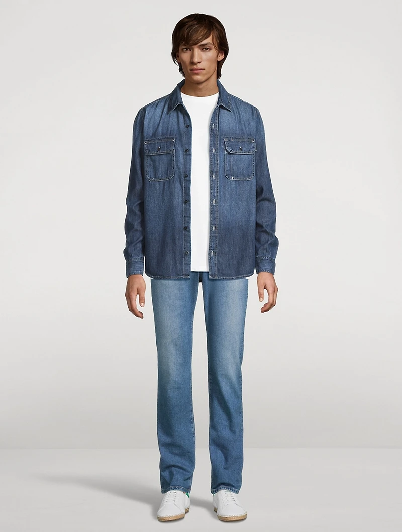 Aiden Denim Utility Shirt