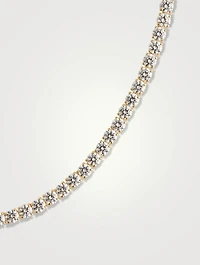 Matrix Crystal Tennis Necklace