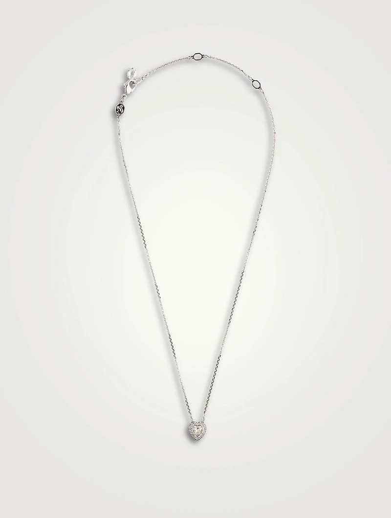 Ariana Grande x Swarovski Crystal Heart Pendant Necklace