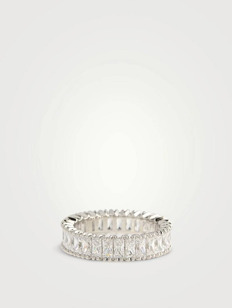 Matrix Baguette Crystal Ring