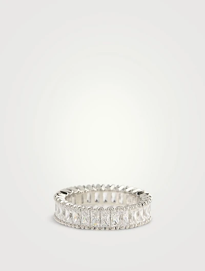 Matrix Baguette Crystal Ring