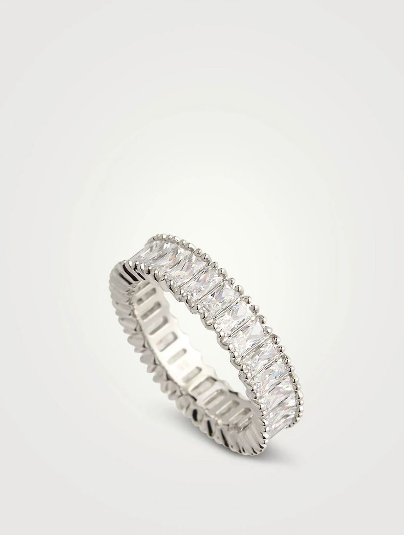 Matrix Baguette Crystal Ring