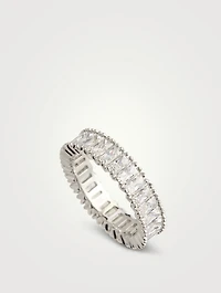 Matrix Baguette Crystal Ring