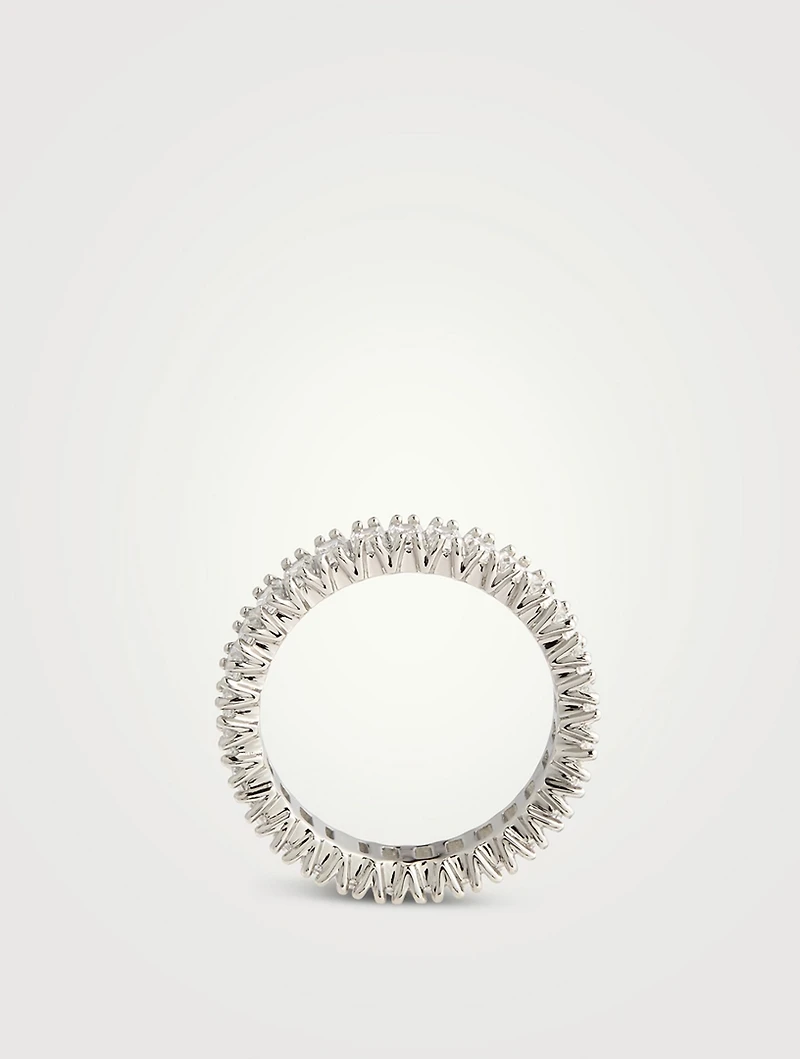 Matrix Baguette Crystal Ring