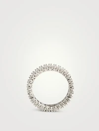 Matrix Baguette Crystal Ring