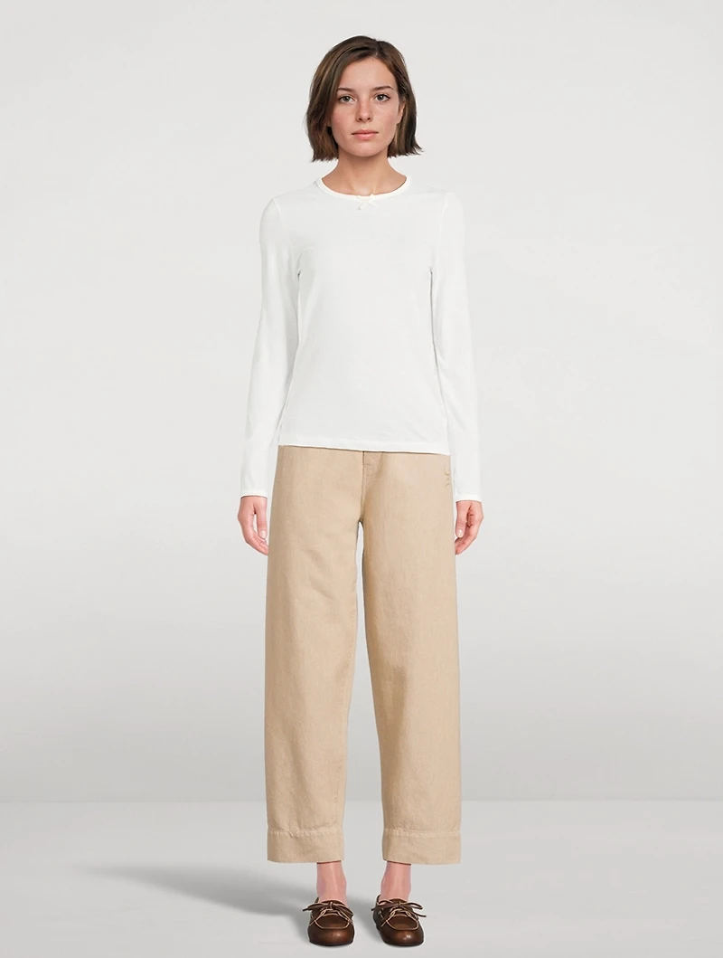 Messhu Organic Cotton Long-Sleeve Top