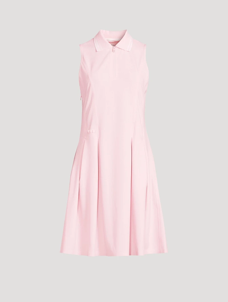 Sleeveless Polo Dress