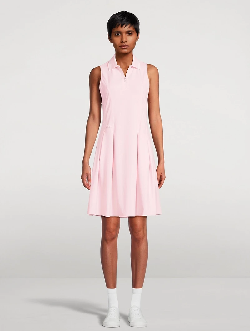 Sleeveless Polo Dress