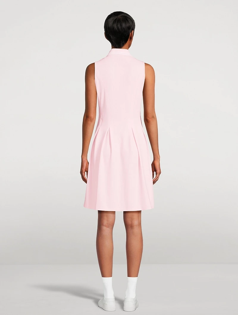 Sleeveless Polo Dress