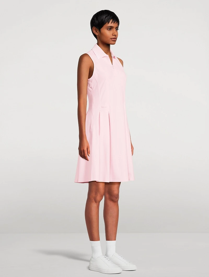 Sleeveless Polo Dress