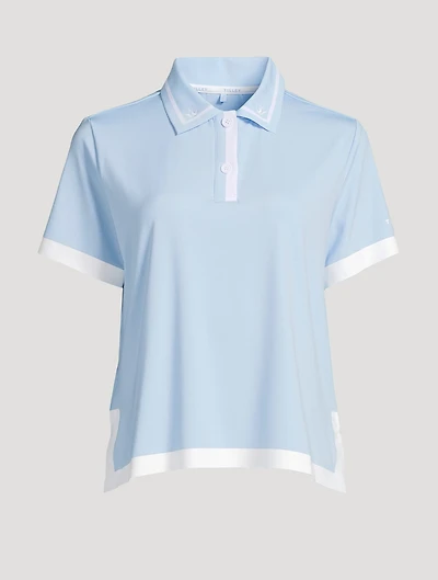 Tech Jersey Boxy Polo Shirt