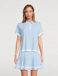 Tech Jersey Boxy Polo Shirt