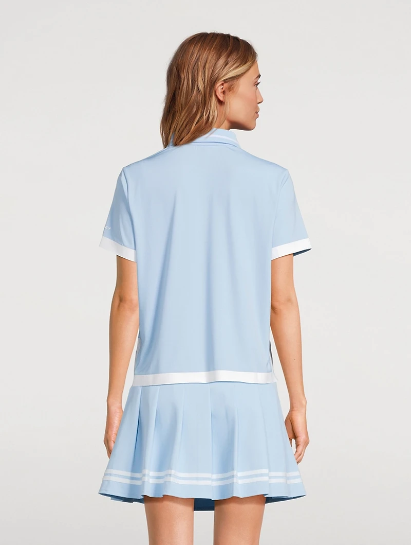 Tech Jersey Boxy Polo Shirt